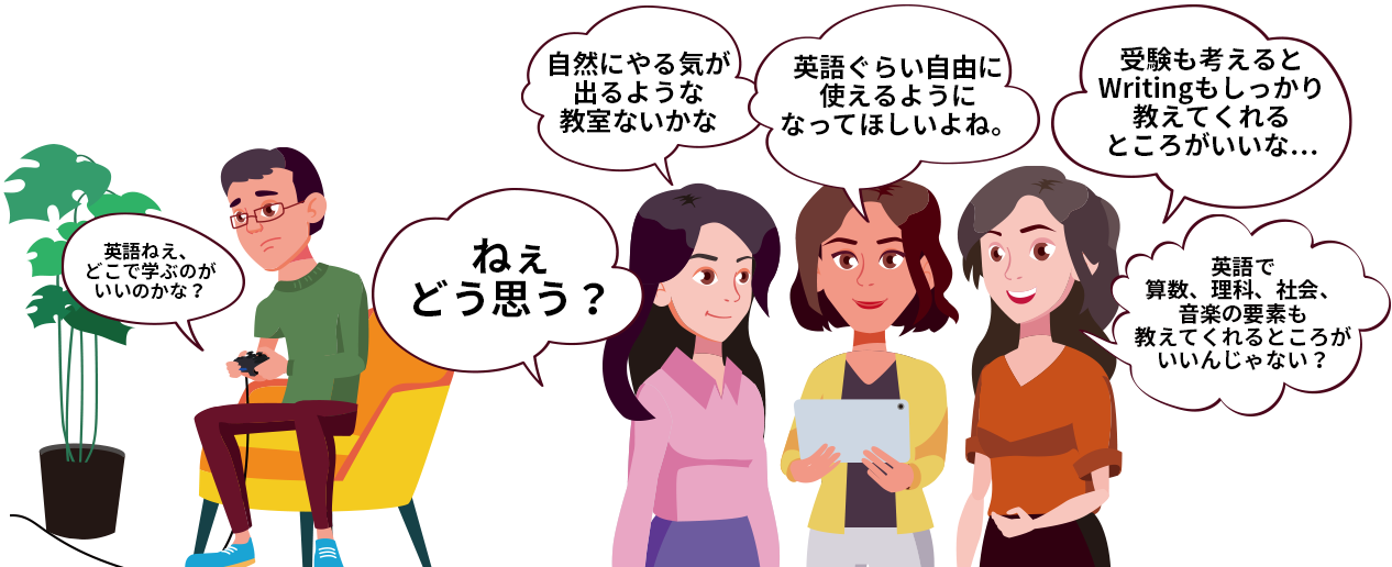 英語教室はどう選ぶ？