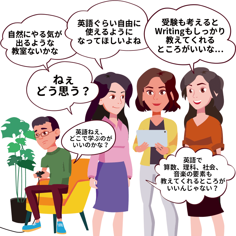 英語教室はどう選ぶ？